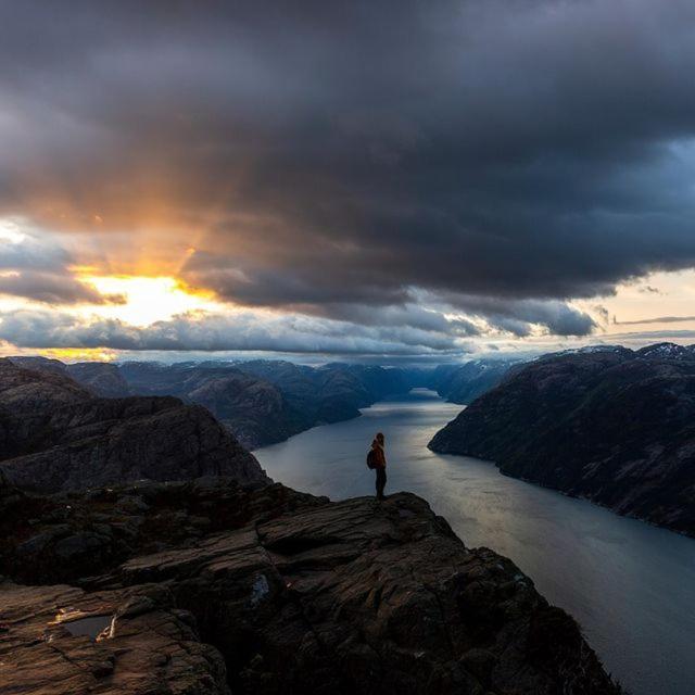 Hikers Camp, Part Of Preikestolen Basecamp Hotel Jørpeland Exterior foto